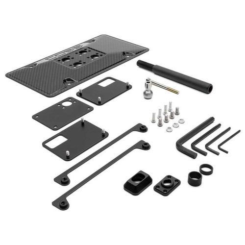 COBB Redline Carbon Fiber License Plate Relocation Mount 08-14 Subaru WRX/STI - 861630 Photo - Primary