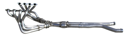 ARH - Long Tube Headers 1 7/8" w. Off-road X-Pipe - C7 / C7 Z06 Corvette