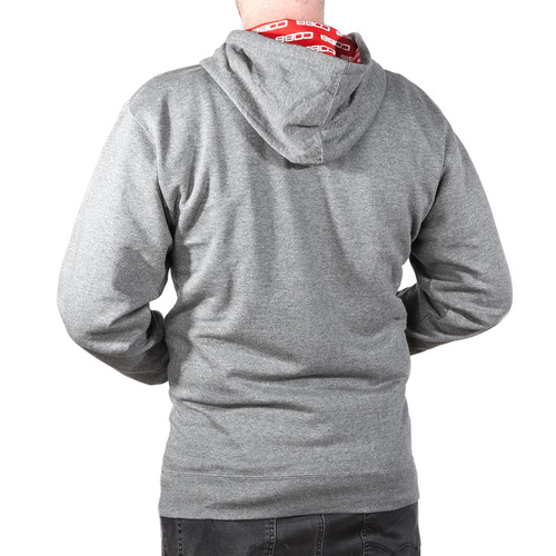 Cobb Grey Zippered Hoodie - Size X-Small - CO-LINERHOODIE-GRY-XSM
