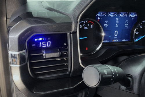 P3 Gauges V3 OBDII Vent Gauge - 2021+ Ford F-150 (L3P3F15C)