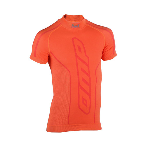 OMP KARTING UNDERWEAR SHORT S SHIRT KS TOP ORANGE SZ M/L - KE0-3030-A01-090-ML Photo - Primary
