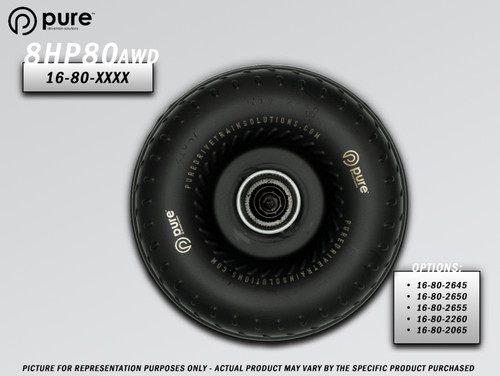 PDS 8HP80 High Performance Billet Race Torque Converter - 26/55 Stator - AWD - 16-80-2655 User 1