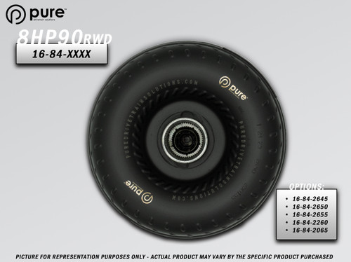 PDS 8HP90 High Performance Billet Race Torque Converter - 20/65 Stator - RWD - 16-84-2065 User 1