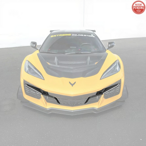 EOS Sequential LED DRL Light Bar Bezel Insert Carbon Fiber - C8 Corvette Z06 (FOG-978-BKCF)