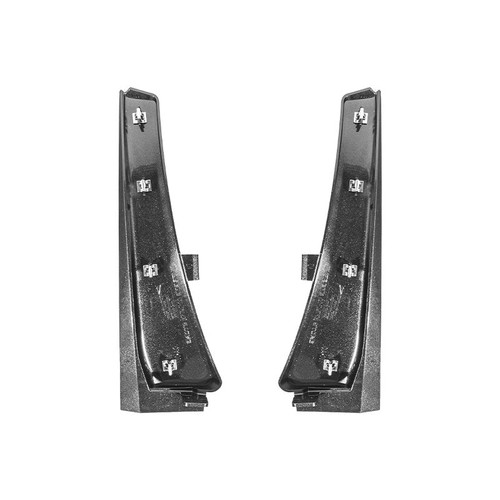 EOS Extended Front Splash Guards - Carbon Flash Metallic - C8 Corvette Z06 (MF-1265-V2-ABS)