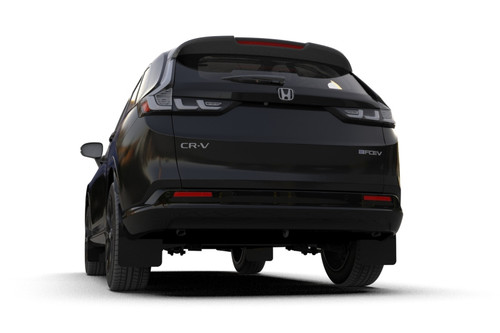 Rally Armor 23-26 Honda CR-V Black Mud Flap - White Logo - MF149-UR-BLK-WH User 1
