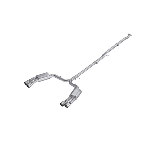 MBRP 21-24 Kia K5, GT 2.5L Turbo Aluminized Steel 2.5in Cat-Back w/ Quad Tips - S4716AL Photo - Primary