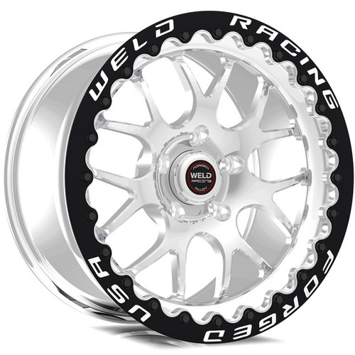 Weld Wheels S77 Polished Beadlock 17x10 Rear Wheel - 09-19 CTS-V / 10-24 Camaro / 16-19 ATS-V / 14-16 Chevy SS Weld Wheels S77 Polished Beadlock 17x10 Rear Wheel - 09-19 CTS-V / 10-24 Camaro / 16-19 ATS-V / 14-16 Chevy SS