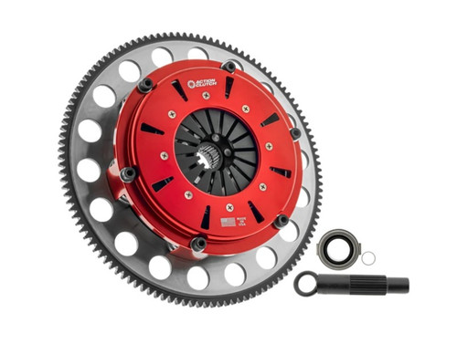 Action Clutch 08-15 Mitsubishi Lancer Evo 10 2.0L (4B11T) 7.25in Triple Disc Race Clutch w/Steel FW - ACR-2267-3D