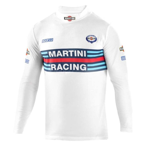 Sparco Martini High Collar Shirt Long Sleeve - Large - 002206MRBI3L Photo - Primary