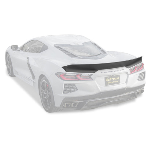 EOS Ducktail Rear Spoiler - Unpainted Black - C8 Corvette (SPOILER-380-ABS) EOS Ducktail Rear Spoiler - Unpainted Black - C8 Corvette (SPOILER-380-ABS)