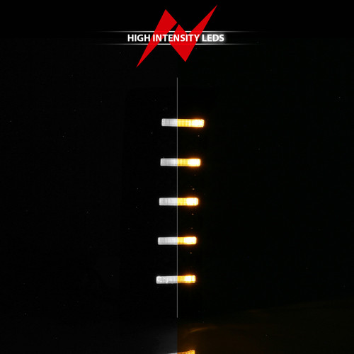 ANZO 22-24 Toyota Tundra (w/Factory LED Refl. & OE Bumper) Z-Series Full LED DRL Vent Lights - Pair - 511089X