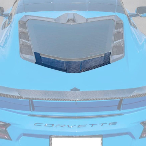 EOS Rear Window Trim - Carbon Fiber - C8 Corvette