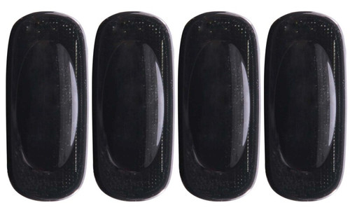 ANZO 2003-2009 Dodge Ram 2500 LED Fender Light Kit Smoke 2pc Amber / 2pc Red - 861105