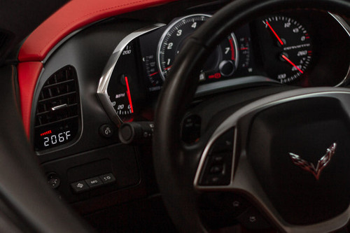 P3 Gauges V3 OBDII Vent Gauge - 2014-2019 C7 Corvette (L3P3CV7X)