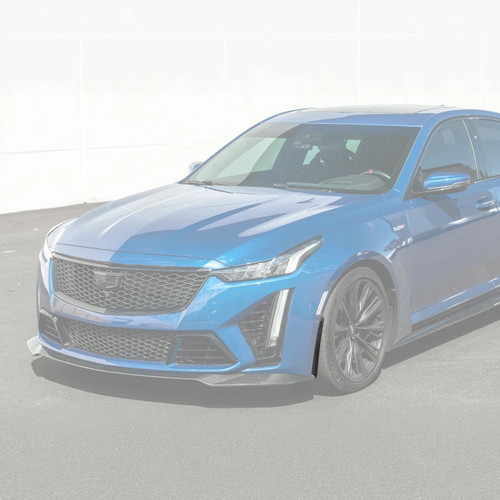 EOS Carbon Fiber Wheel Arches - Cadillac CT5-V Blackwing (SPLITTER-1206-BKCF )