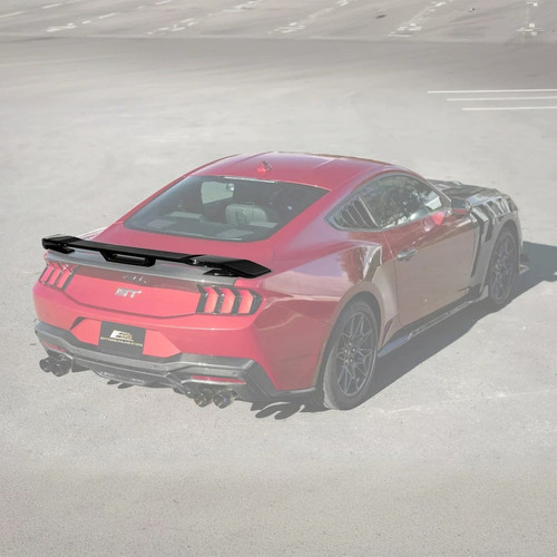 EOS Dark Horse Style Rear Spoiler - Gloss Black - 2024+ Ford Mustang (SPOILER-1381-V2-ABS)