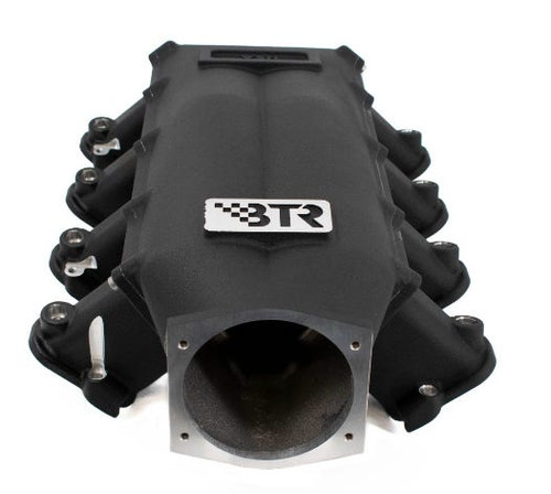BTR Trinity Intake Manifold - Version 2 Intake Runners - Black - LS3 BTR Trinity Intake Manifold - Version 2 Intake Runners - Black - LS3