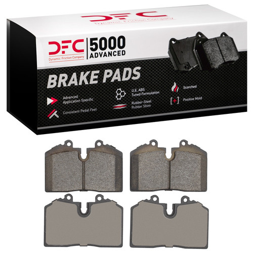 DFC 78-04 Ferrari F355 GTS Front/Rear 5000 Advanced Low Metallic Brake Pads - 1551-0608-09 Photo - Primary