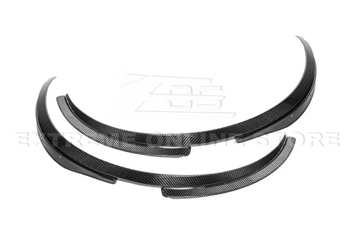 EOS Wheel Well Arches Front - Carbon Fiber - C8 Corvette