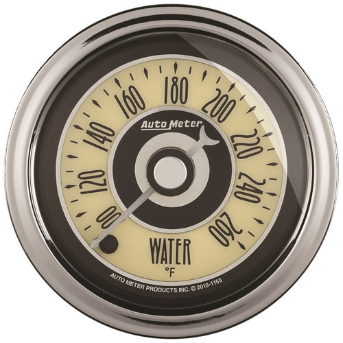 Autometer Cruiser Ad 2-1/16in Full Sweep Electric 100-260 Deg F Water Temperture Gauge - 1154