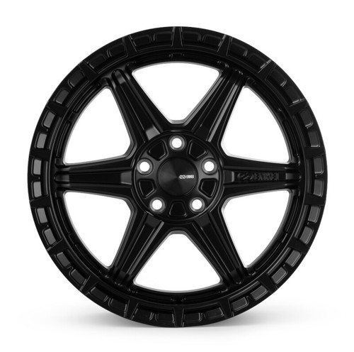 Enkei Trail-Finder OVL 18x8 / 5x108 BP / ET35 / 63.4mm Bore - Matte Black Wheel - 559-880-3135BK Photo - Primary