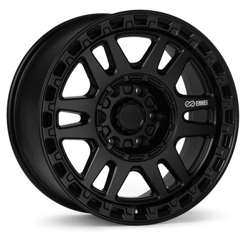 Enkei Trail-Tracker 17x8.5 / 6x135 BP / ET12 / 87.1mm Bore - Matte Black Wheel - 560-785-9512BK Photo - Primary