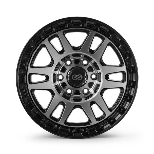 Enkei Trail-Tracker 18x9 / 6x139.7 BP / ET20 / 106.1mm Bore - Matte Black Machined Wheel - 560-890-8420BKM Photo - Primary