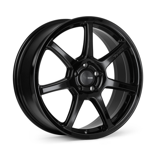 Enkei Imola2 19x8 / 5x114.3 BP / ET35 / 72.6mm Bore - Gloss Black Wheel - 561-980-6535BK Photo - Primary