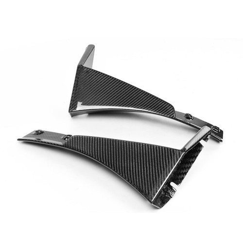 EOS Stage 3 Front Winglets - Carbon Fiber - C7 Corvette