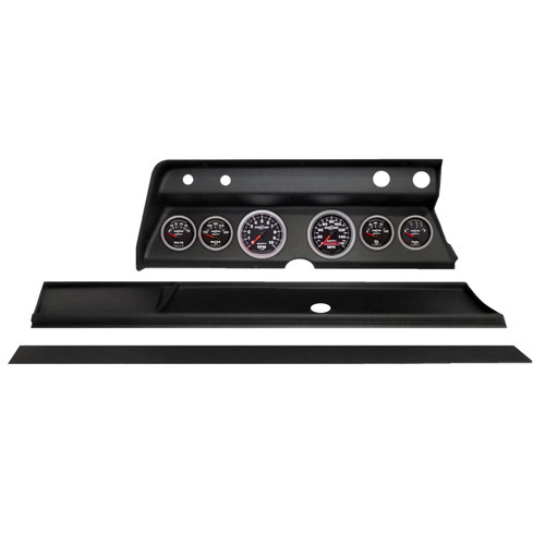 Autometer Sport-Comp II Direct Fit Dash Kit 1967 Chevy Chevelle (2 x 3-3/8in. / 4 x 2-1/16in.) - 2932-12 Photo - Primary
