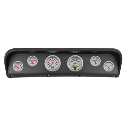 Autometer Ultra-Lite Direct Fit Dash Kit 67-72 Ford F100 (2 x 3-3/8in. / 4 x 2-1/16in.) - 2938-13 Photo - Primary