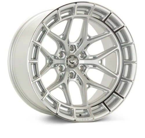 Vossen HFX-1 24x10 - 6x139.7 - ET25 - Deep Face - 106.1 - Silver Polished Wheel - HFX1-4G45-1 Photo - Primary