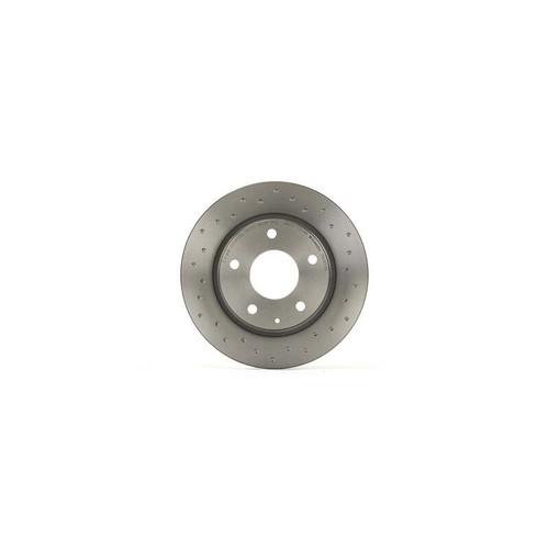 Brembo OE 14-23 Mazda 3 XTRA Drilled Rear Disc Brake Rotor - 08.C653.1X Photo - Primary