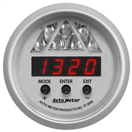 AutoMeter Gauge Tachometer Digital RPM W/ Led Shift Light Ultra-Lite - 4387