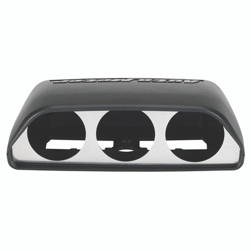 Autometer 08-11 Dodge Challenger Black Triple Dash Pod - 5287