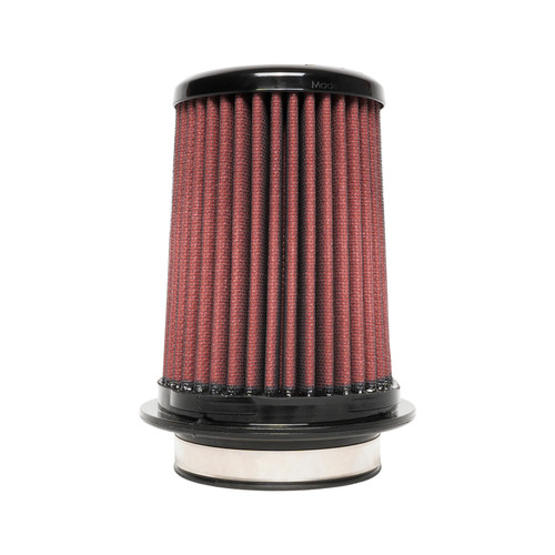 Injen 8-Layer Oiled Cotton Gauze Air Filter w/ Twist Lock - 3.5in ID / 5.5in Base / 6.3in H - X-1135-BR Photo - Primary