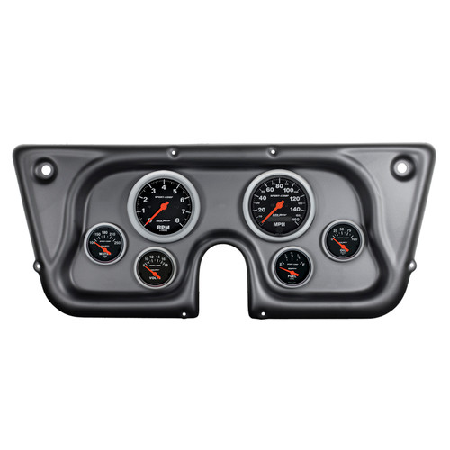 Autometer Sport-Comp 67-72 Chevy Truck C/K/K5/Suburban Dash Kit 6pc Tach/MPH/Fuel/Oil/WTMP/Volt - 7032-SC