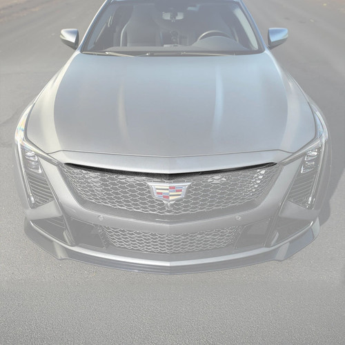 EOS Carbon Fiber Upper Grille Trim - 2025+ Cadillac CT5-V Blackwing (VENT-1216-BKCF)