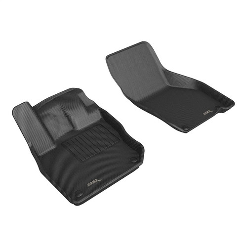 3D MAXpider 22-26 Audi A3/S3/RS3 (8Y) Sedan Kagu 1st Row Floormat - Black - L1AD06811509 Photo - Primary