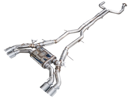 AWE 22-26 Cadillac CT5-V Blackwing SwitchPath Exhaust - Chrome Silver Tips - 3025-42562 (AWE3025-42562)