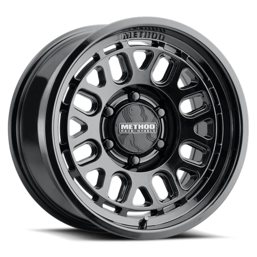 Method MR321 17x8.5 +25mm Offset 6x5.5 BP 106.25mm CB Gloss Black Wheel - MR321785601325 Photo - Primary
