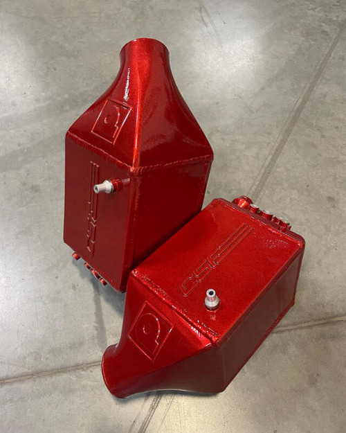 CSF 12-16 BMW M5 (F10) / 12-18 BMW M6 (F06/F12/F13) Twin Charge-Air-Cooler Set - Sahkir Orange - 8109SO Photo - Primary