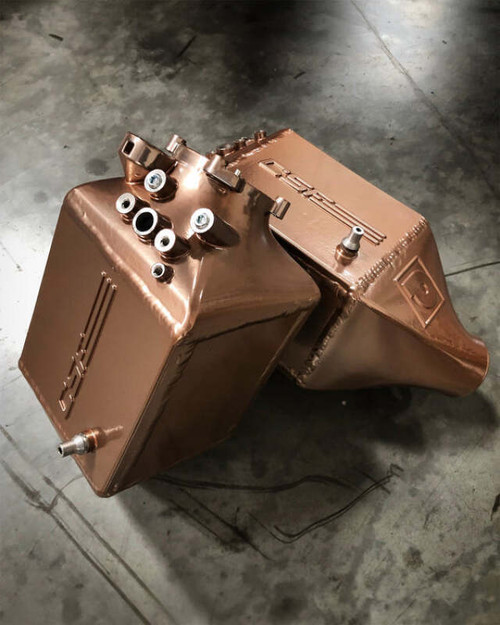 CSF 12-16 BMW M5 (F10) / 12-18 BMW M6 (F06/F12/F13) Twin Charge-Air-Cooler Set - Vintage Rose Gold - 8109VRG Photo - Primary