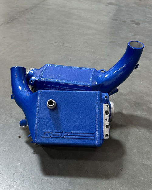 CSF 16-21 BMW M5 (F90) / 17-21 BMW M8 (F91/F92/F93) Twin Charge-Air-Cooler Set - Marina Bay Blue - 8178MBB Photo - Primary