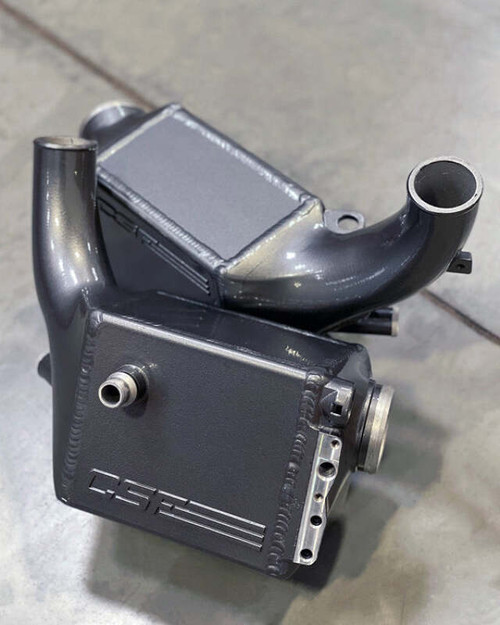 CSF 16-21 BMW M5 (F90) / 17-21 BMW M8 (F91/F92/F93) Twin Charge-Air-Cooler Set - Space Grey Gloss - 8178SGG Photo - Primary