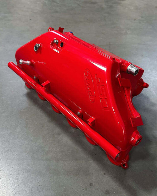 CSF BMW M2/M3/M4 S58 (G8X) Charge-Air Cooler Manifold - Astatic Red - 8233AR Photo - Primary