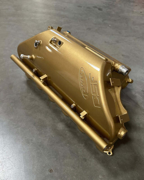 CSF BMW M2/M3/M4 S58 (G8X) Charge-Air Cooler Manifold - Carbon Ceramic Gold Gloss - 8233CCGG Photo - Primary