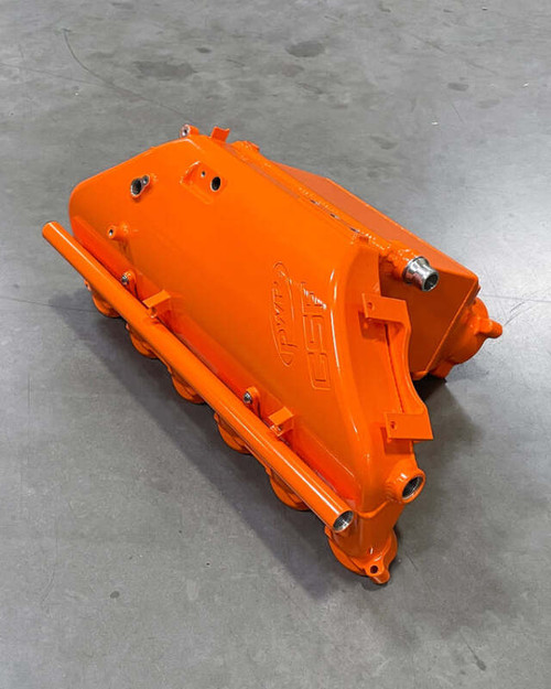 CSF BMW M2/M3/M4 S58 (G8X) Charge-Air Cooler Manifold - Kyalami Orange - 8233KO Photo - Primary