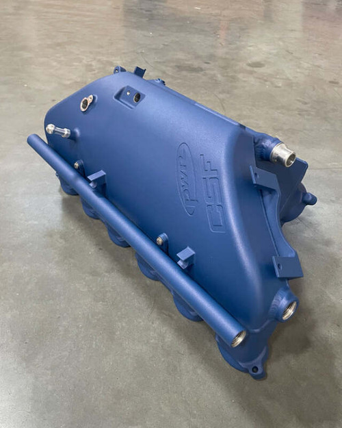 CSF BMW M2/M3/M4 S58 (G8X) Charge-Air Cooler Manifold - Peppa Blue - 8233PB Photo - Primary